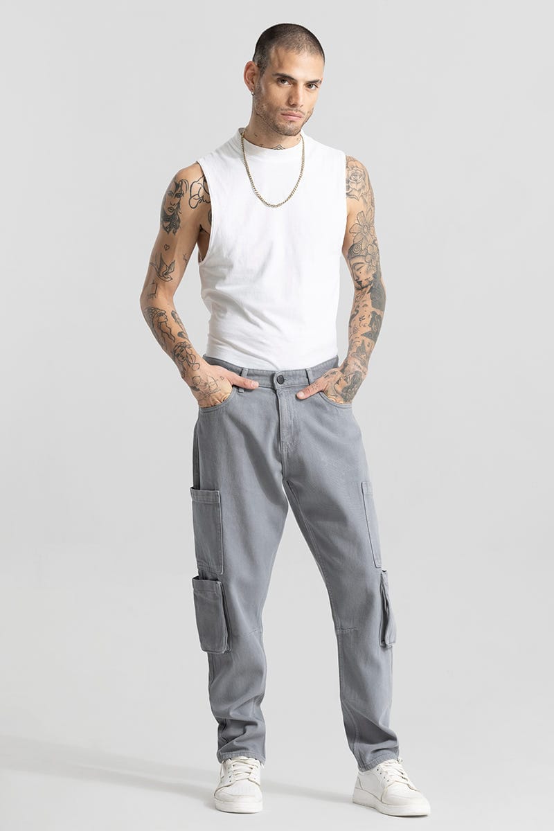 Urban Cargo Denim Jeans